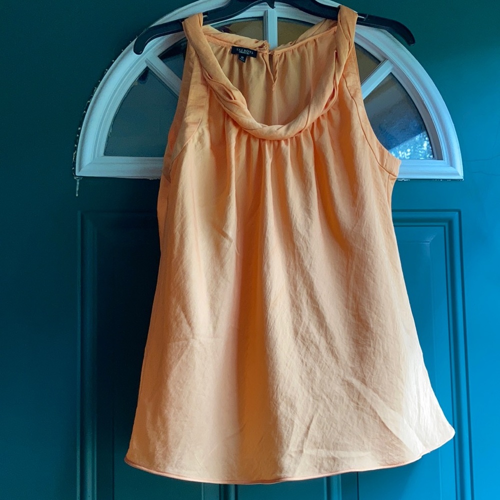 Orange blouse